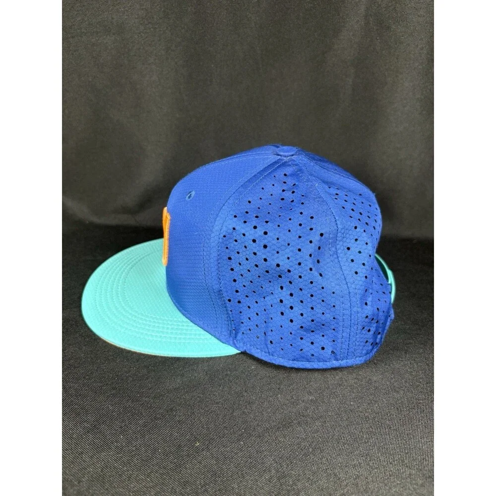 Nike KD Hat Cap Snap Back One Size Blue Teal Orange Kevin Durant Dri-FIT Mens